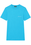 Le t-shirt Brodé Bleu Jacquemus
