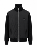 Veste cardigan noire sans capuche