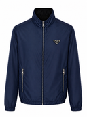 Veste réversible bleue