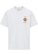 T-shirt Casablanca Plafond Orne de Musique White