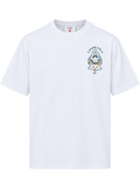 T-shirt Casablanca Hotel Emblem White