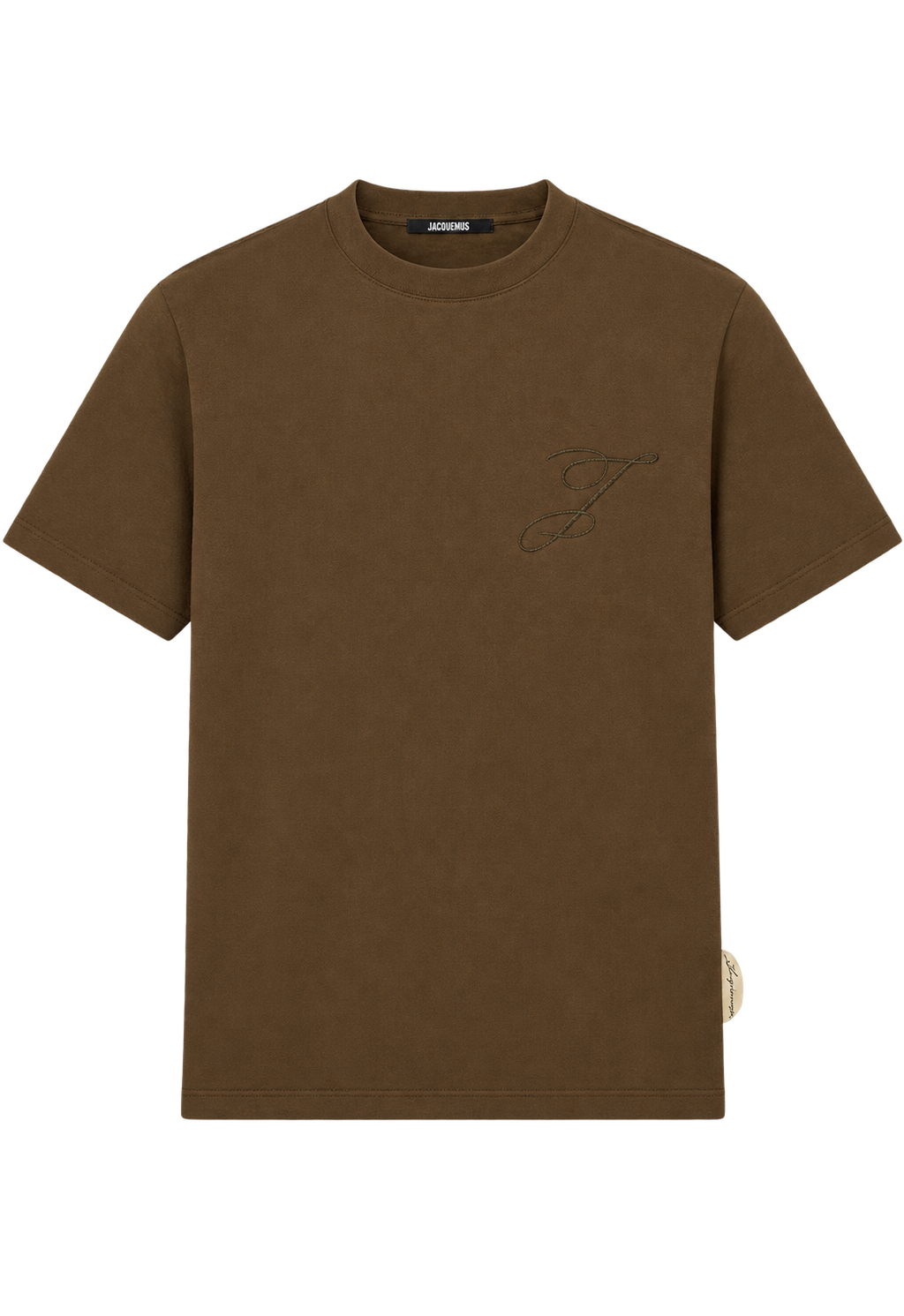 Le t-shirt Logo Jacquemus Khaki