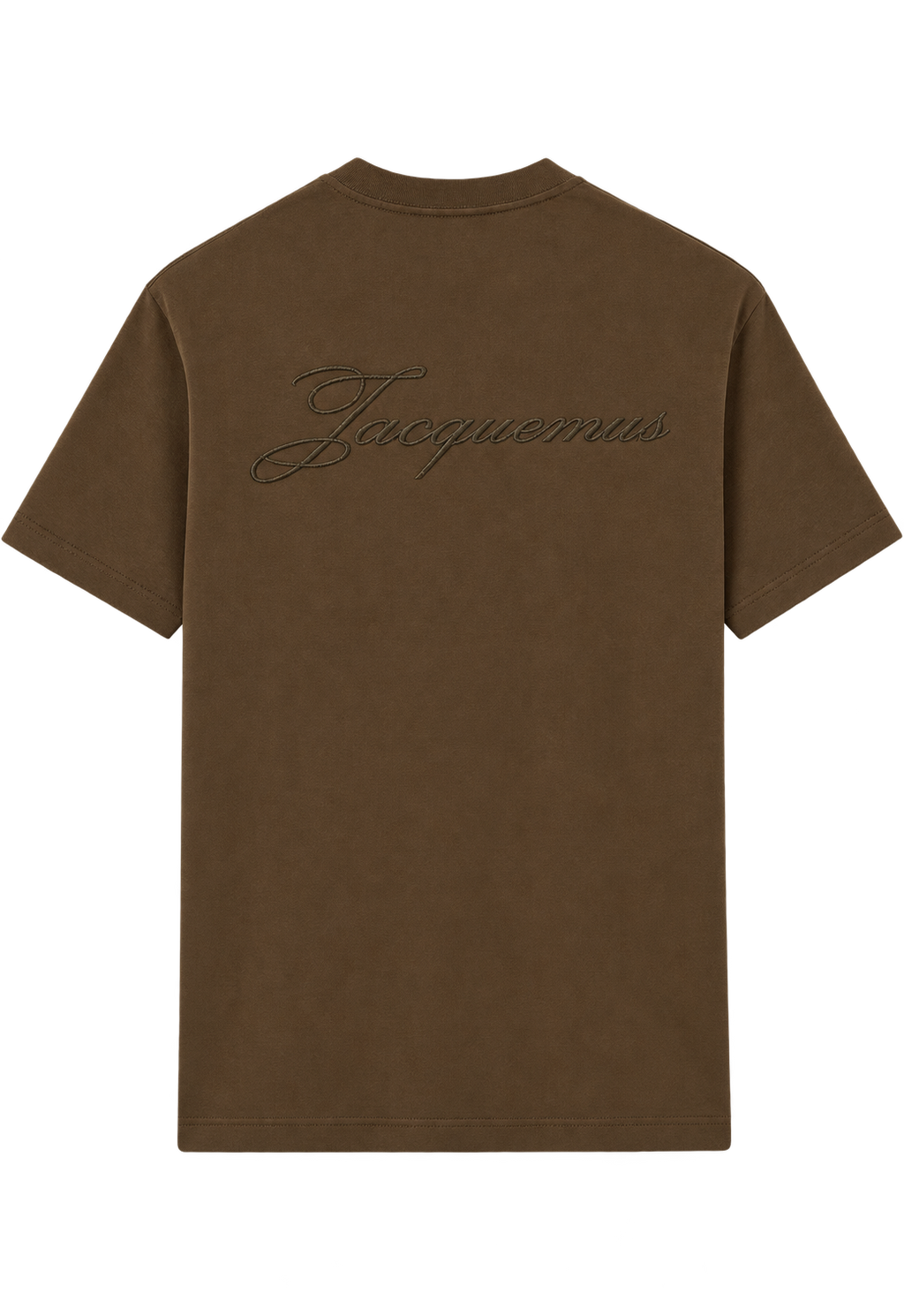 Le t-shirt Logo Jacquemus Khaki — vue 2