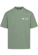 Le t-shirt Gros Grain Jacquemus Khaki