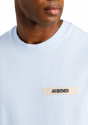 Le T-shirt Gros Grain Jacquemus Light Blue