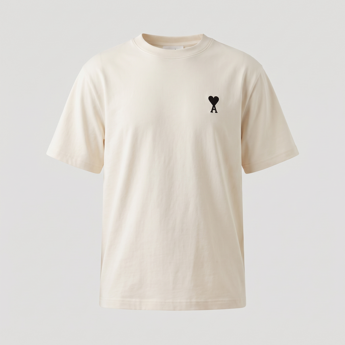 T-shirt Creme Ami de Coeur Place des Victoires – face
