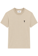 T-shirt Beige Ami De Coeur Noir En Coton