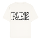 T-shirt Ami Imprimé Crème En Coton