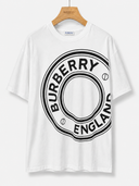 T-shirt oversize graphique logo circulaire