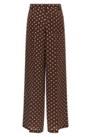 Pantalon Soie Marron