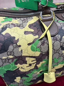 Sac de voyage GG Supreme camouflage vert olive