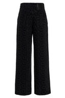 Pantalon Cuir Noir