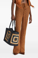 Pantalon Coton Marron
