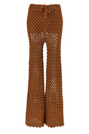 Pantalon Coton Marron