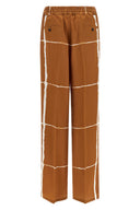 Pantalon Satin Marron