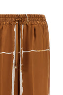 Pantalon Satin Marron