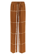 Pantalon Satin Marron