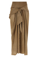 Jupe Denim Beige