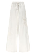Pantalon Soie Blanc