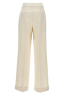 Pantalon Laine Blanc