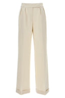 Pantalon Laine Blanc