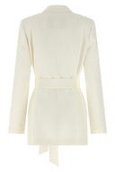 Veste Soie Blanc