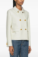 Veste Laine Blanc