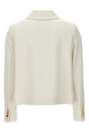 Veste Laine Blanc
