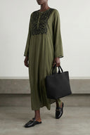 Robe Soie Vert