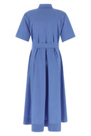 Robe Coton Bleu Clair