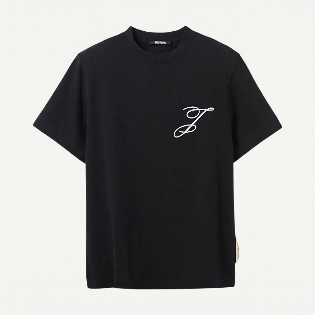 Le t-shirt Logo Jacquemus Black – face