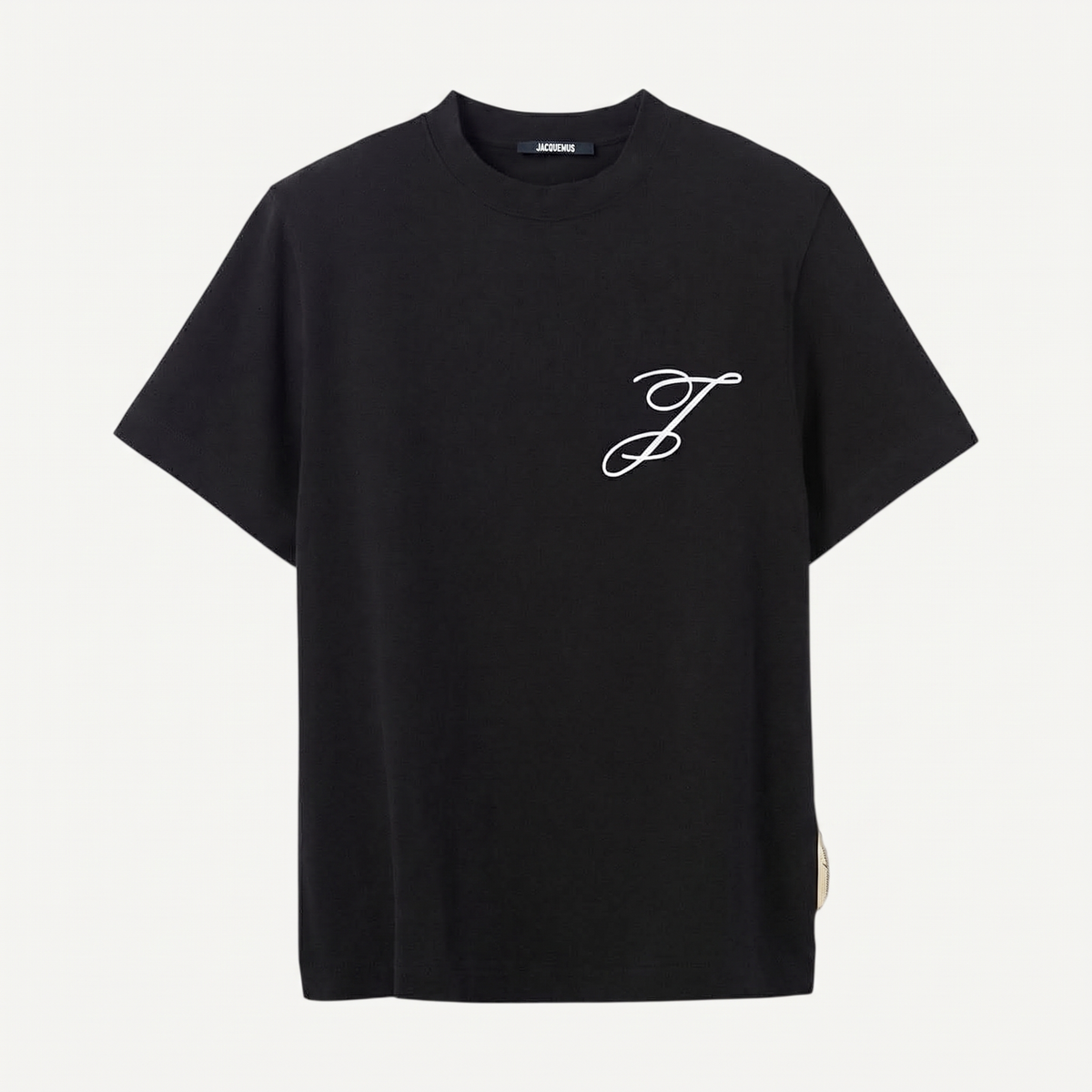 Le t-shirt Logo Jacquemus Black – face