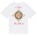 T-shirt Casablanca Plafond Orne de Musique White