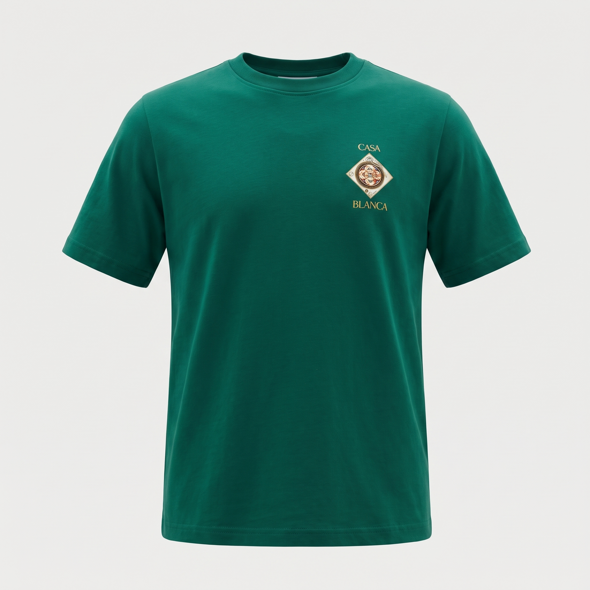 T-shirt Casablanca Plafond Orne de Musique Evergreen – face