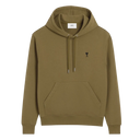 Hoodie Vert Ami De Coeur Noir en Coton