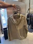Veste légère à capuche GIUBBOTTO Crinkle Reps beige