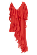 Robe Soie Rouge