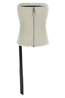Top Coton Gris