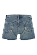 Short Coton Bleu