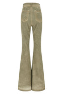 Pantalon Coton Beige