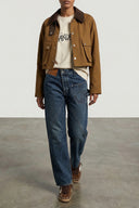 Pantalon Cuir Bleu