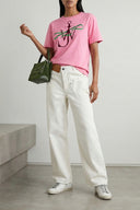 Pantalon Cuir Blanc