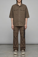 Chemise Coton Gris