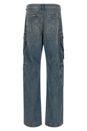 Pantalon Coton Bleu