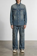 Veste Coton Bleu