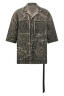 Chemise Coton Gris