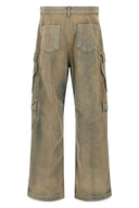 Pantalon Denim Beige