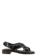 Sandales Cuir Marron