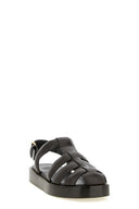 Sandales Cuir Marron