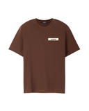 Le t-shirt Gros Grain Jacquemus Dark Brown